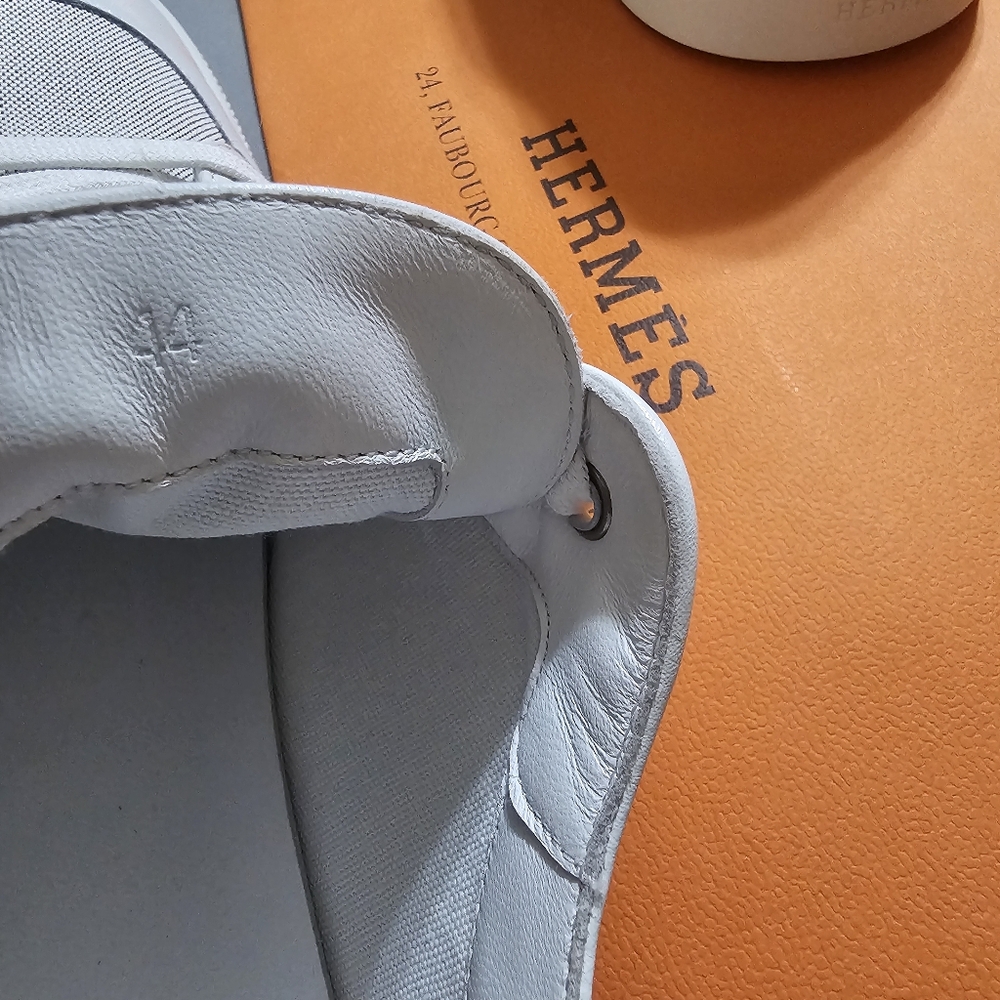 HERMES GET Sneakers Men's SIZE 44 New - Picture 12 of 12